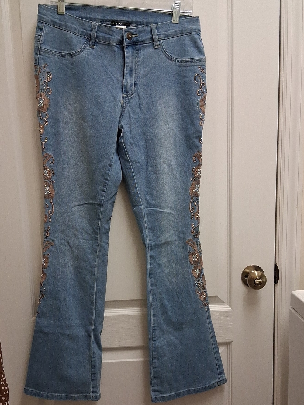 VENUS Embellished Light Blue Women's Jeans